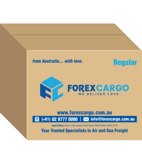 Box Tracking Difficult Delivery Areas Empty Box Outlet. Shipping Schedules; Help. ... Forex Cargo is the leader in cargo shipping services from Australia to the Philippines since the 90’s. We are proud to be the bridge that binds families from two distinct countries, and that is why we handle each box you send to your loved ones with care. ...